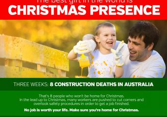 CFMEU urges employers not to cut corners in the rush up to Christmas