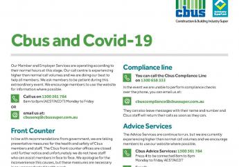 CBUS COVID-19