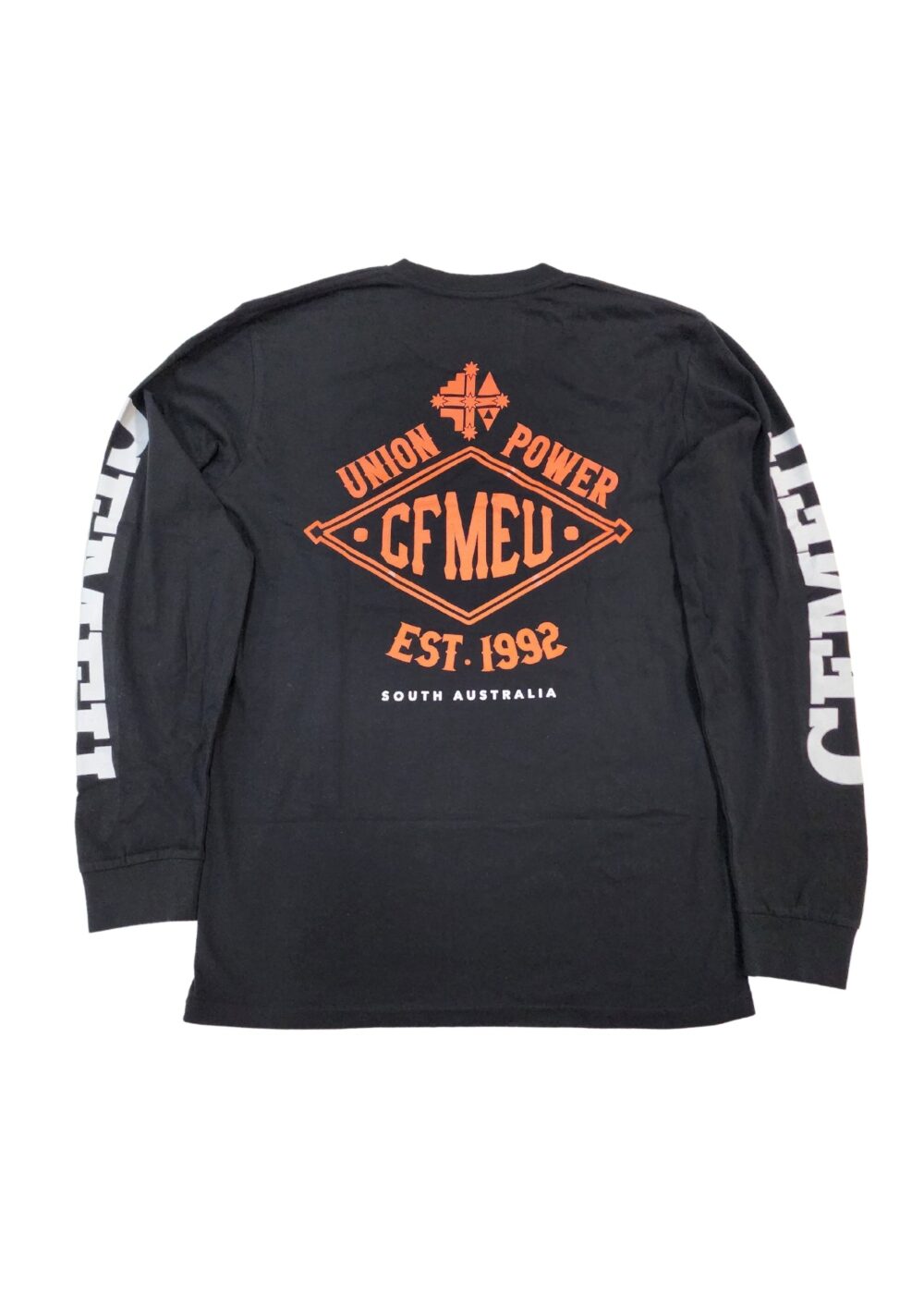 Union Power Long Sleeve Shirt (Black) - Image 2